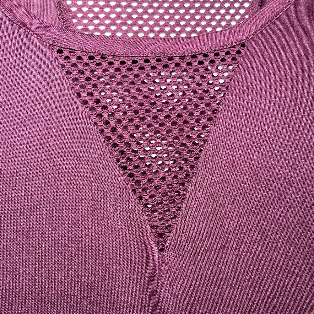 Glitz Women's Long Sleeve Purple Knit Top - Picture 4 of 12